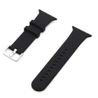 Silver Buckle Silicone Replacement Strap Watchband