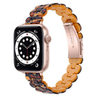 Oval Resin Replacement Strap Watchband, For Apple Watch Series 7  41mm / & 6 & SE & 5 & 4 40mm, For Apple Watch Series  7  45mm / & 6 & SE & 5 & 4 44mm - DealBuddy