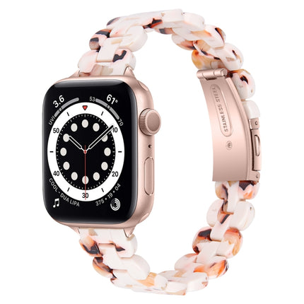 Oval Resin Replacement Strap Watchband, For Apple Watch Series 7  41mm / & 6 & SE & 5 & 4 40mm, For Apple Watch Series  7  45mm / & 6 & SE & 5 & 4 44mm - DealBuddy