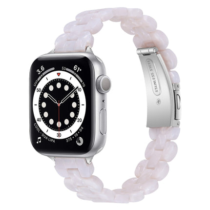 Oval Resin Replacement Strap Watchband, For Apple Watch Series 7  41mm / & 6 & SE & 5 & 4 40mm, For Apple Watch Series  7  45mm / & 6 & SE & 5 & 4 44mm - DealBuddy