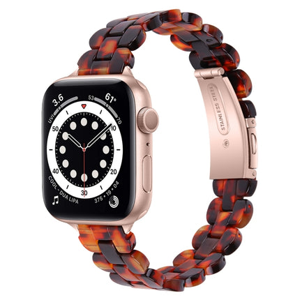 Oval Resin Replacement Strap Watchband, For Apple Watch Series 7  41mm / & 6 & SE & 5 & 4 40mm, For Apple Watch Series  7  45mm / & 6 & SE & 5 & 4 44mm - DealBuddy