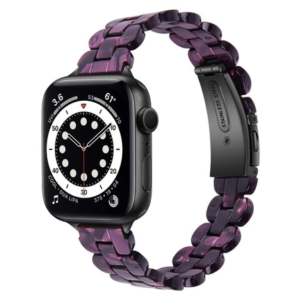 Oval Resin Replacement Strap Watchband, For Apple Watch Series 7  41mm / & 6 & SE & 5 & 4 40mm, For Apple Watch Series  7  45mm / & 6 & SE & 5 & 4 44mm - DealBuddy