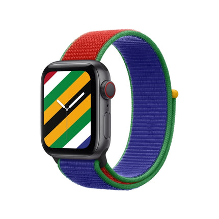 International Series Loopback Replacement Watchbands For Apple Watch Series, 7 45mm / 6 & SE & 5 & 4 44mm / 3 & 2 & 1 42mm, 7 41mm / 6 & SE & 5 & 4 40mm / 3 & 2 & 1 38mm - DealBuddy