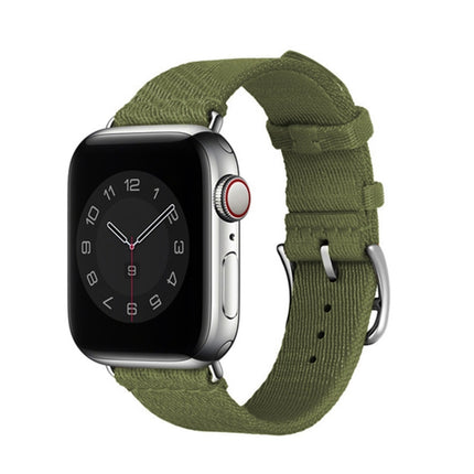 Two-color Nylon Braid Replacement Wrist Strap Watchband, For Apple Watch Series 7  41mm / & 6 & SE & 5 & 4 40mm, For Apple Watch Series  7  45mm / & 6 & SE & 5 & 4 44mm - DealBuddy