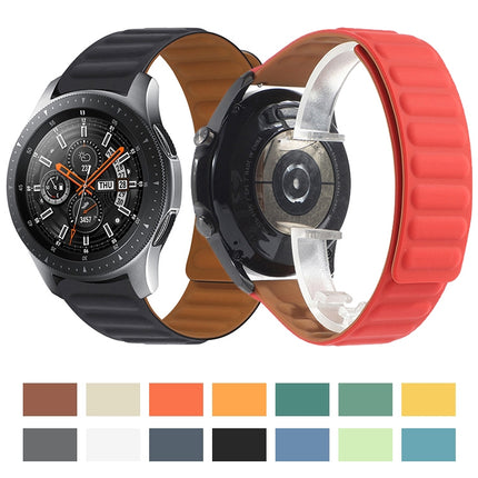 Silicone Magnetic Replacement Strap Watchband, For Samsung Galaxy Watch 3 41mm, For Samsung Galaxy Watch 3 45mm, For Huawei Watch 3 / 3 Pro - DealBuddy