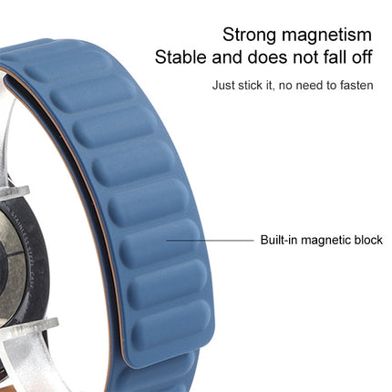 Silicone Magnetic Replacement Strap Watchband, For Samsung Galaxy Watch 3 41mm, For Samsung Galaxy Watch 3 45mm, For Huawei Watch 3 / 3 Pro - DealBuddy