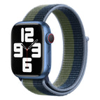 For Apple Watch Series 7 45mm / 6 & SE & 5 & 4 44mm / Blue Green