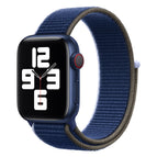 For Apple Watch Series  7  45mm / & 6 & SE & 5 & 4 44mm / Dark Sea Blue