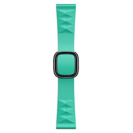 Modern Style Silicone Replacement Strap Watchband For Apple Watch Series 6 & SE & 5 & 4 40mm / 3 & 2 & 1 38mm, Black Buckle, Rose Gold Buckle, Silver Buckle - DealBuddy