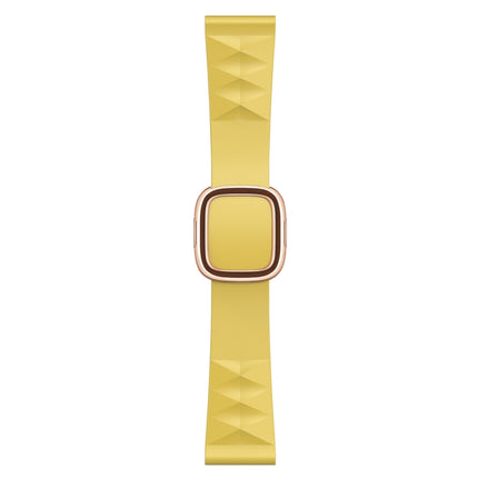 Modern Style Silicone Replacement Strap Watchband For Apple Watch Series 6 & SE & 5 & 4 40mm / 3 & 2 & 1 38mm, Black Buckle, Rose Gold Buckle, Silver Buckle - DealBuddy
