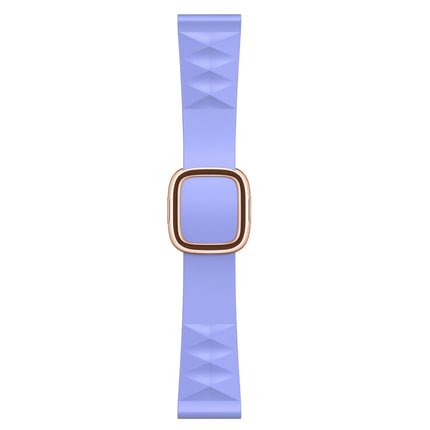 Modern Style Silicone Replacement Strap Watchband For Apple Watch Series 6 & SE & 5 & 4 40mm / 3 & 2 & 1 38mm