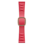 Rose Gold Buckle / Red