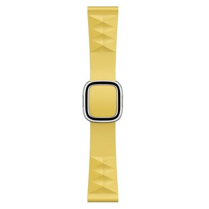 Modern Style Silicone Replacement Strap Watchband For Apple Watch Series 6 & SE & 5 & 4 40mm / 3 & 2 & 1 38mm, Black Buckle, Rose Gold Buckle, Silver Buckle - DealBuddy