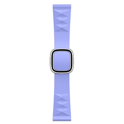 Modern Style Silicone Replacement Strap Watchband For Apple Watch Series 6 & SE & 5 & 4 40mm / 3 & 2 & 1 38mm