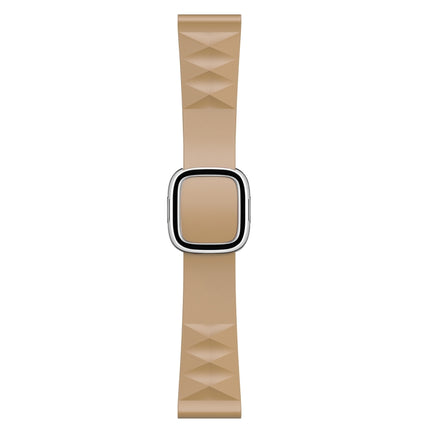 Modern Style Silicone Replacement Strap Watchband For Apple Watch Series 6 & SE & 5 & 4 40mm / 3 & 2 & 1 38mm, Black Buckle, Rose Gold Buckle, Silver Buckle - DealBuddy