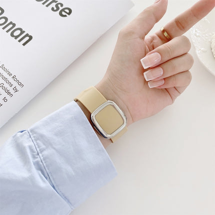 Modern Style Silicone Replacement Strap Watchband For Apple Watch Series 6 & SE & 5 & 4 44mm / 3 & 2 & 1 42mm