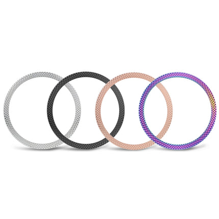 Smart Watch Rhombus Texture Bezel Ring, For Samsung Galaxy Watch 3 41mm, For Samsung Galaxy Watch 3 45mm - DealBuddy