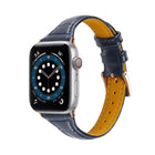 Crocodile Texture Leather Replacement Strap Watchband, For Apple Watch Series 7  41mm / & 6 & SE & 5 & 4 40mm - DealBuddy