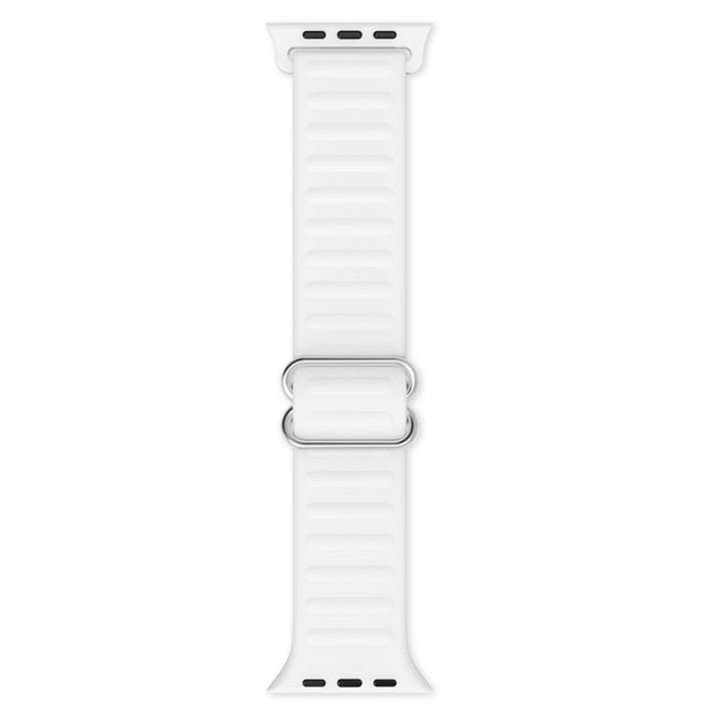Japanese Word Buckle Silicone Replacement Watchband For Apple Watch Series, 7 45mm / 6 & SE & 5 & 4 44mm / 3 & 2 & 1 42mm, 7 41mm / 6 & SE & 5 & 4 40mm / 3 & 2 & 1 38mm - DealBuddy