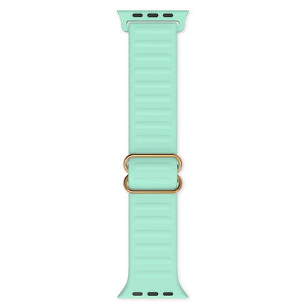 Japanese Word Buckle Silicone Replacement Watchband For Apple Watch Series, 7 45mm / 6 & SE & 5 & 4 44mm / 3 & 2 & 1 42mm, 7 41mm / 6 & SE & 5 & 4 40mm / 3 & 2 & 1 38mm - DealBuddy
