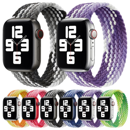 Single Loop Weaving Nylon Replacement Watchband, Size: S 145mm For Apple Watch Series 6 & SE & 5 & 4 44mm / 3 & 2 & 1 42mm