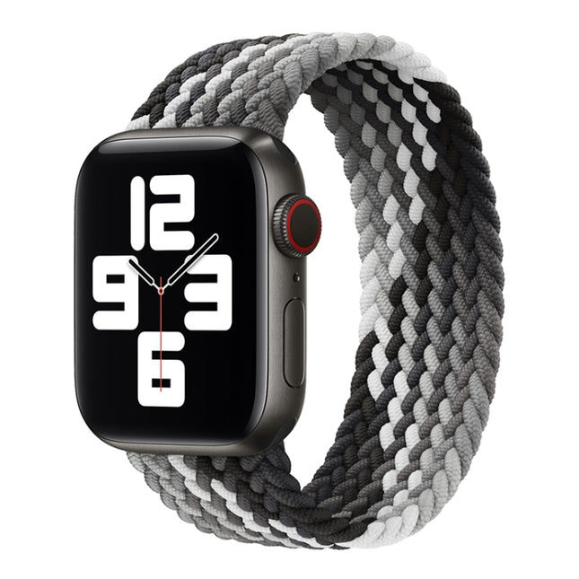 Single Loop Weaving Nylon Replacement Watchband, Size: M 155mm For Apple Watch Series 6 & SE & 5 & 4 44mm / 3 & 2 & 1 42mm - DealBuddy