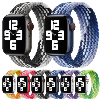 Single Loop Weaving Nylon Replacement Watchband, Size: M 155mm For Apple Watch Series 6 & SE & 5 & 4 44mm / 3 & 2 & 1 42mm