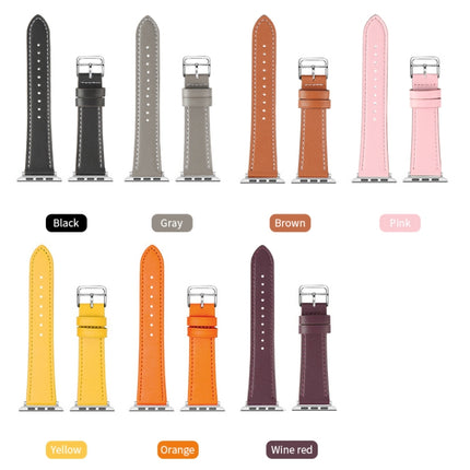 Small Waist Leather Replacement Strap Watchband, For Apple Watch Series 7  41mm / & 6 & SE & 5 & 4 40mm, For Apple Watch Series  7  45mm / & 6 & SE & 5 & 4 44mm - DealBuddy
