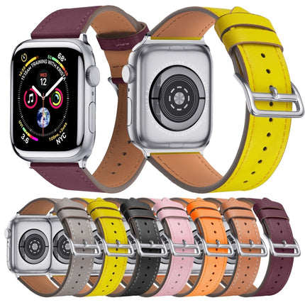 Small Waist Leather Replacement Strap Watchband, For Apple Watch Series 7  41mm / & 6 & SE & 5 & 4 40mm, For Apple Watch Series  7  45mm / & 6 & SE & 5 & 4 44mm - DealBuddy