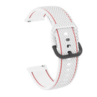 For Samsung Galaxy Watch Active 2 Two-color Stitching Silicone Replacement Strap Watchband, 20mm - DealBuddy