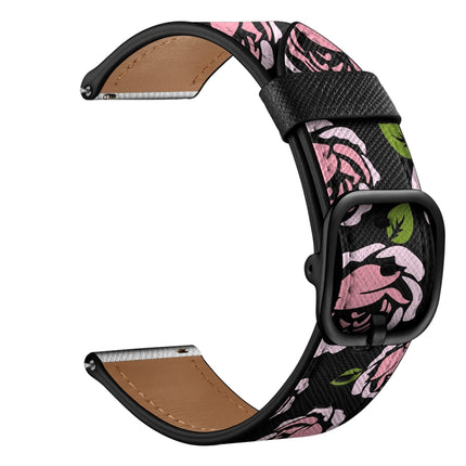 Universal Printed Leather Replacement Strap Watchband - DealBuddy
