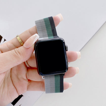 Four-colors Milanese Replacement Strap Watchband, For Apple Watch Series 7  41mm / & 6 & SE & 5 & 4 40mm, For Apple Watch Series  7  45mm / & 6 & SE & 5 & 4 44mm - DealBuddy