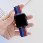 For Apple Watch Series  7  45mm / & 6 & SE & 5 & 4 44mm / Purple Blue Red Silver