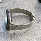 Small Waist Steel Replacement Strap Watchband, For Apple Watch Series 7  41mm / & 6 & SE & 5 & 4 40mm, For Apple Watch Series  7  45mm / & 6 & SE & 5 & 4 44mm - DealBuddy