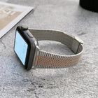 Small Waist Steel Replacement Strap Watchband, For Apple Watch Series 7  41mm / & 6 & SE & 5 & 4 40mm, For Apple Watch Series  7  45mm / & 6 & SE & 5 & 4 44mm - DealBuddy