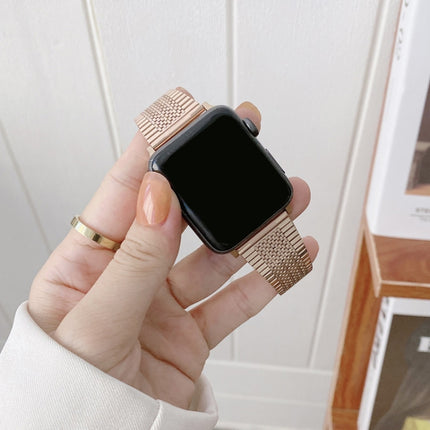 Small Waist Steel Replacement Strap Watchband, For Apple Watch Series 7  41mm / & 6 & SE & 5 & 4 40mm, For Apple Watch Series  7  45mm / & 6 & SE & 5 & 4 44mm - DealBuddy