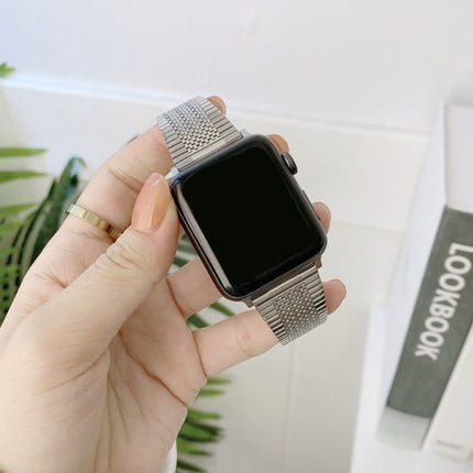 Small Waist Steel Replacement Strap Watchband, For Apple Watch Series 7  41mm / & 6 & SE & 5 & 4 40mm, For Apple Watch Series  7  45mm / & 6 & SE & 5 & 4 44mm - DealBuddy