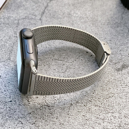 Small Waist Steel Replacement Strap Watchband, For Apple Watch Series 7  41mm / & 6 & SE & 5 & 4 40mm, For Apple Watch Series  7  45mm / & 6 & SE & 5 & 4 44mm - DealBuddy