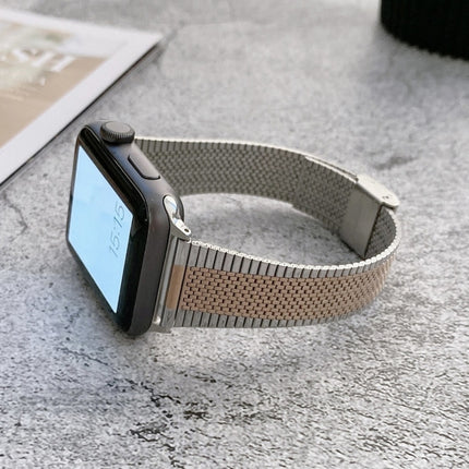 Small Waist Steel Replacement Strap Watchband, For Apple Watch Series 7  41mm / & 6 & SE & 5 & 4 40mm, For Apple Watch Series  7  45mm / & 6 & SE & 5 & 4 44mm - DealBuddy