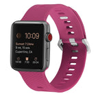 Silicone Replacement Strap Watchband For Apple Watch Series, 7 45mm / 6 & SE & 5 & 4 44mm / 3 & 2 & 1 42mm, 7 41mm / 6 & SE & 5 & 4 40mm / 3 & 2 & 1 38mm - DealBuddy