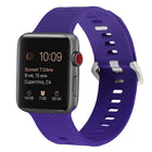 Silicone Replacement Strap Watchband For Apple Watch Series, 7 45mm / 6 & SE & 5 & 4 44mm / 3 & 2 & 1 42mm, 7 41mm / 6 & SE & 5 & 4 40mm / 3 & 2 & 1 38mm - DealBuddy