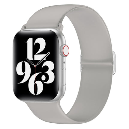 Elasticity Silicone Replacement Strap Watchband For Apple Watch Series, 7 45mm / 6 & SE & 5 & 4 44mm / 3 & 2 & 1 42mm - DealBuddy