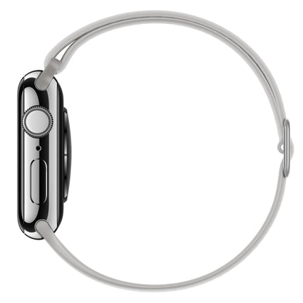Elasticity Silicone Replacement Strap Watchband For Apple Watch Series, 7 45mm / 6 & SE & 5 & 4 44mm / 3 & 2 & 1 42mm - DealBuddy