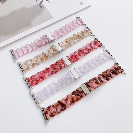 Resin Replacement Watchband For Apple Watch Series, 7 41mm / 6 & SE & 5 & 4 40mm / 3 & 2 & 1 38mm, 7 45mm / 6 & SE & 5 & 4 44mm / 3 & 2 & 1 42mm - DealBuddy