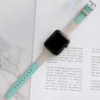 7 45mm / 6 & SE & 5 & 4 44mm / 3 & 2 & 1 42mm / Mint Green+White
