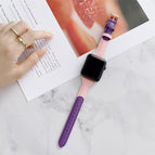 7 45mm / 6 & SE & 5 & 4 44mm / 3 & 2 & 1 42mm / Purple+Pink