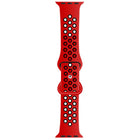 Butterfly Buckle Dual-tone Liquid Silicone Replacement Watchband For Apple Watch Series, 7 41mm / 6 & SE & 5 & 4 40mm / 3 & 2 & 1 38mm, 7 45mm / 6 & SE & 5 & 4 44mm / 3 & 2 & 1 42mm - DealBuddy