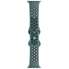 Butterfly Buckle Dual-tone Liquid Silicone Replacement Watchband For Apple Watch Series