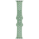 Butterfly Buckle Dual-tone Liquid Silicone Replacement Watchband For Apple Watch Series, 7 41mm / 6 & SE & 5 & 4 40mm / 3 & 2 & 1 38mm, 7 45mm / 6 & SE & 5 & 4 44mm / 3 & 2 & 1 42mm - DealBuddy