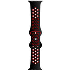 7 45mm / 6 & SE & 5 & 4 44mm / 3 & 2 & 1 42mm / Black+Crimson